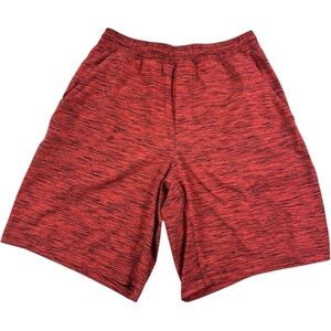 Lululemon Pace Breaker Short 9" *Linerless Heather Allover Solar Orange Magma M